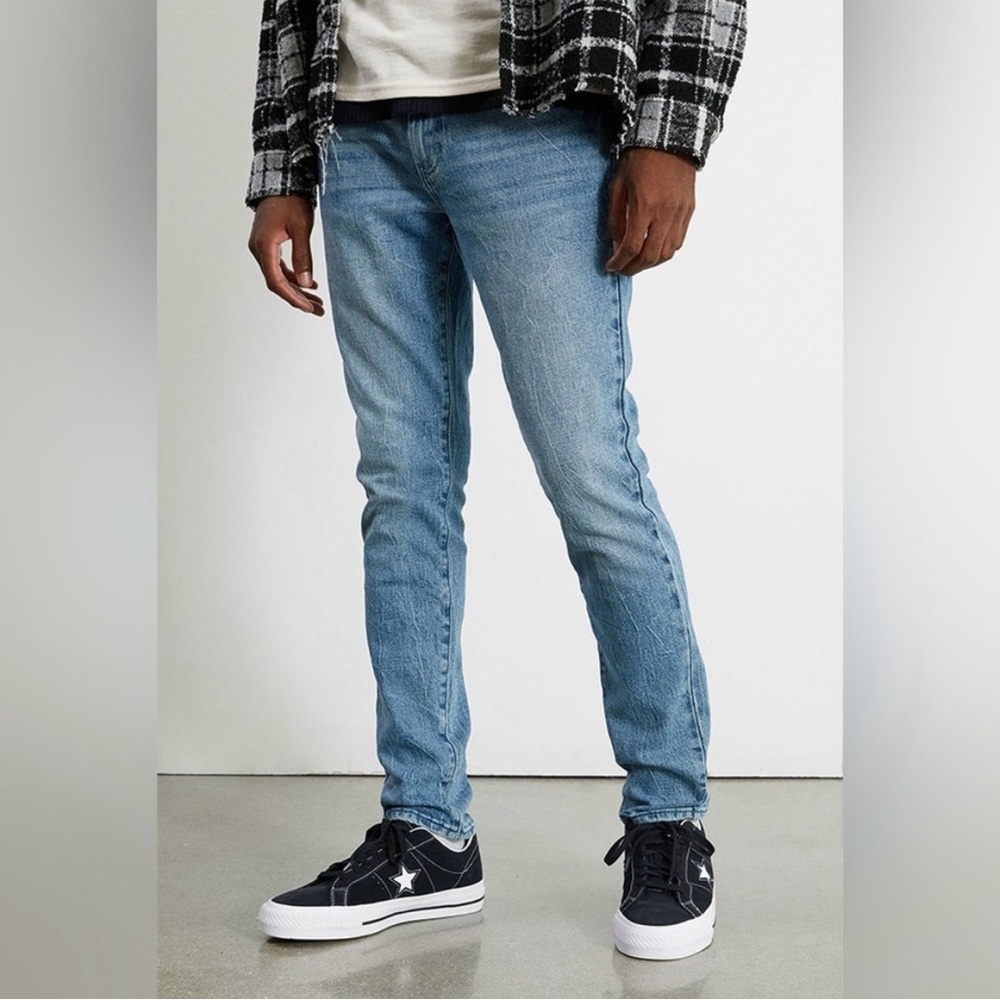 New! PacSun Comfort Stretch Skinny Jeans Mens Size 30 x 32 Medium Indigo